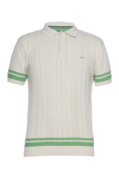A.Tiziano Apparel - A.Tiziano Reggie | Sweater Knit Polo - Premium Quality - Premium Quality