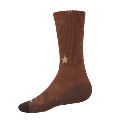 The Rodeo | Western Heel Hammock™ Crew Socks - MENLL