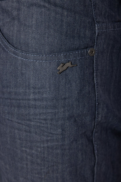A.Tiziano Pants - A.Tiziano Roma | Coated Denim Jean - Premium Quality - Premium Quality