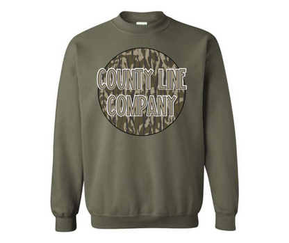 County Line Camo Crewneck County Line Company