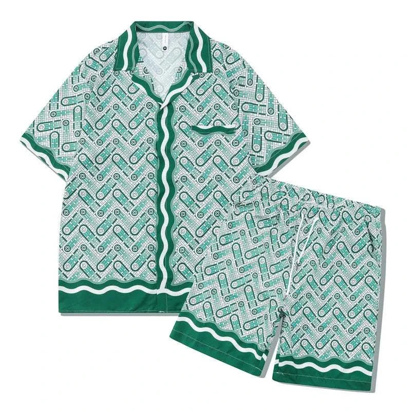 luxury two piece men beach set - MENLL