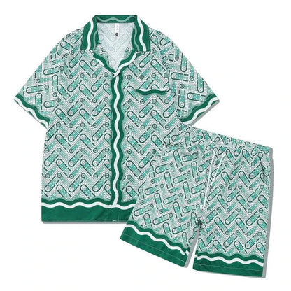 luxury two piece men beach set - MENLL