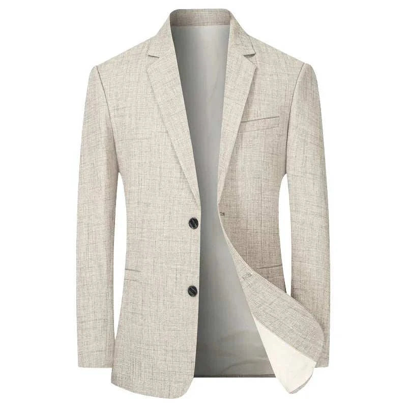 2024 New Men Suit Jacket Thin Blazers Spring Autumn Solid Business Casual Suit Jacket Men Clothing Blazer Hombre Coats