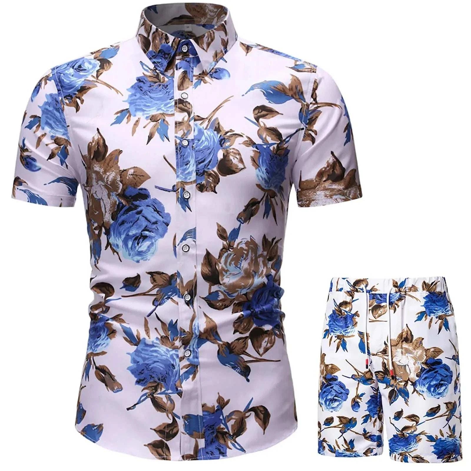 Classic men beach shorts set - MENLL