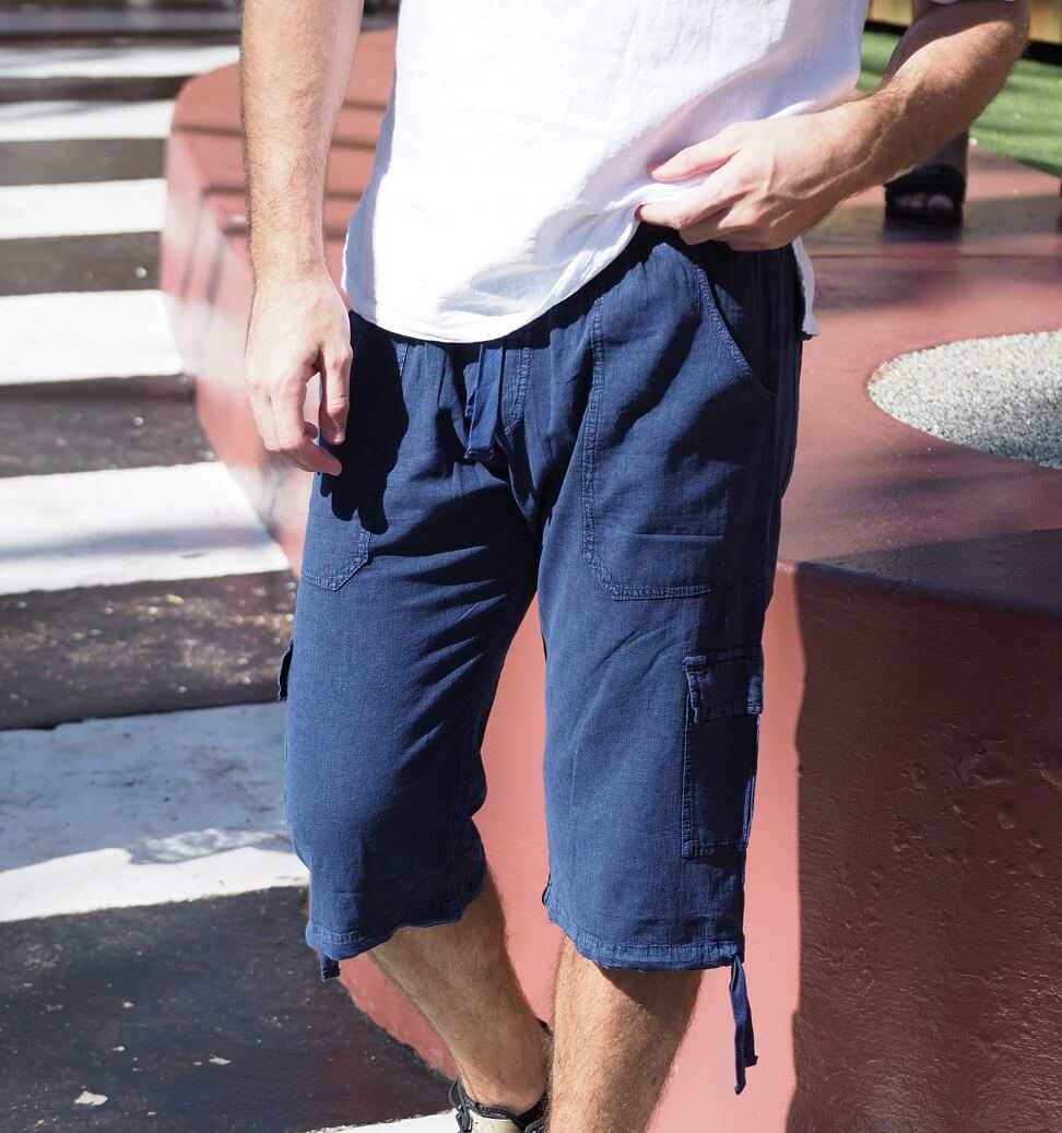 ST. JOHN SHORTS (White, Gray, Blue, Black) - MENLL