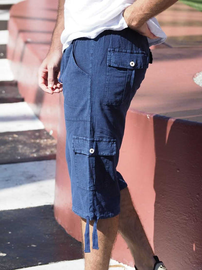 ST. JOHN SHORTS (White, Gray, Blue, Black) - MENLL