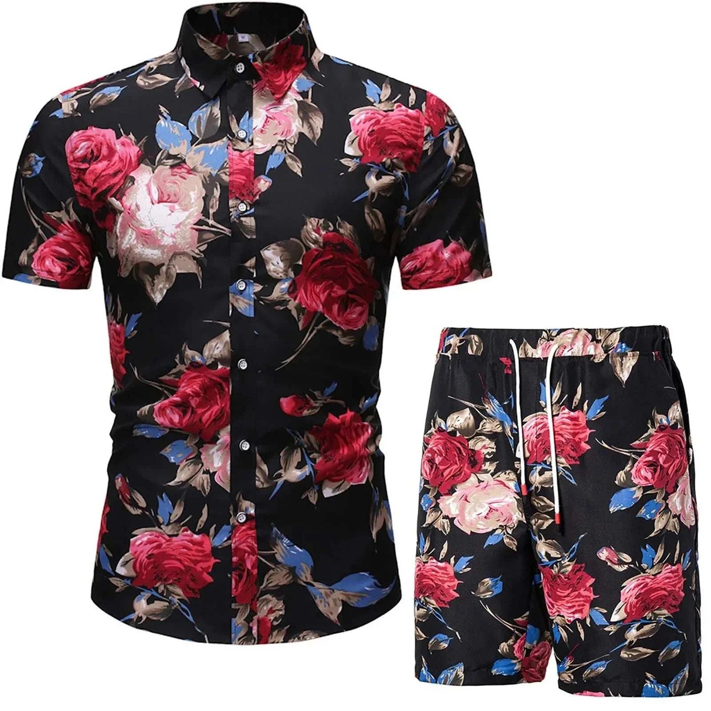 Classic men beach shorts set - MENLL