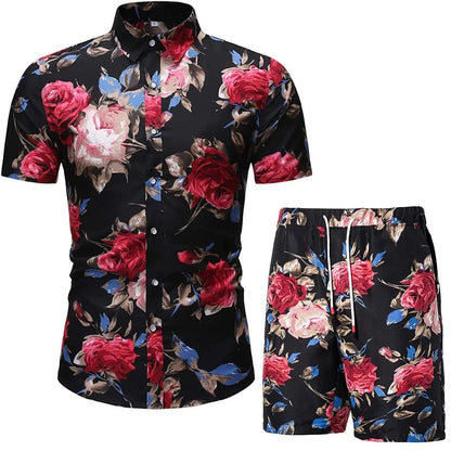 Classic men beach shorts set - MENLL