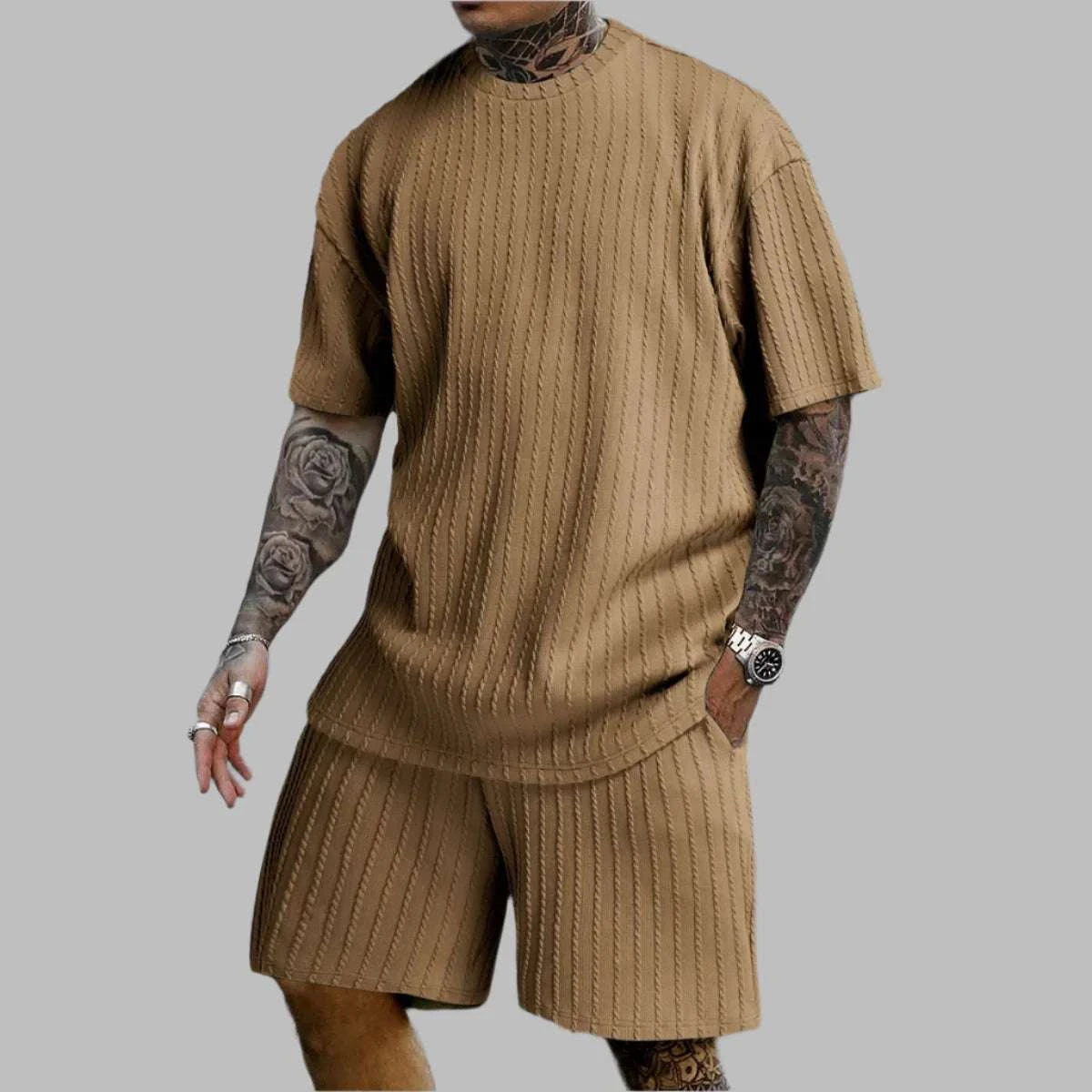 Bizard Men's Two Piece resort wear Suit - MENLL