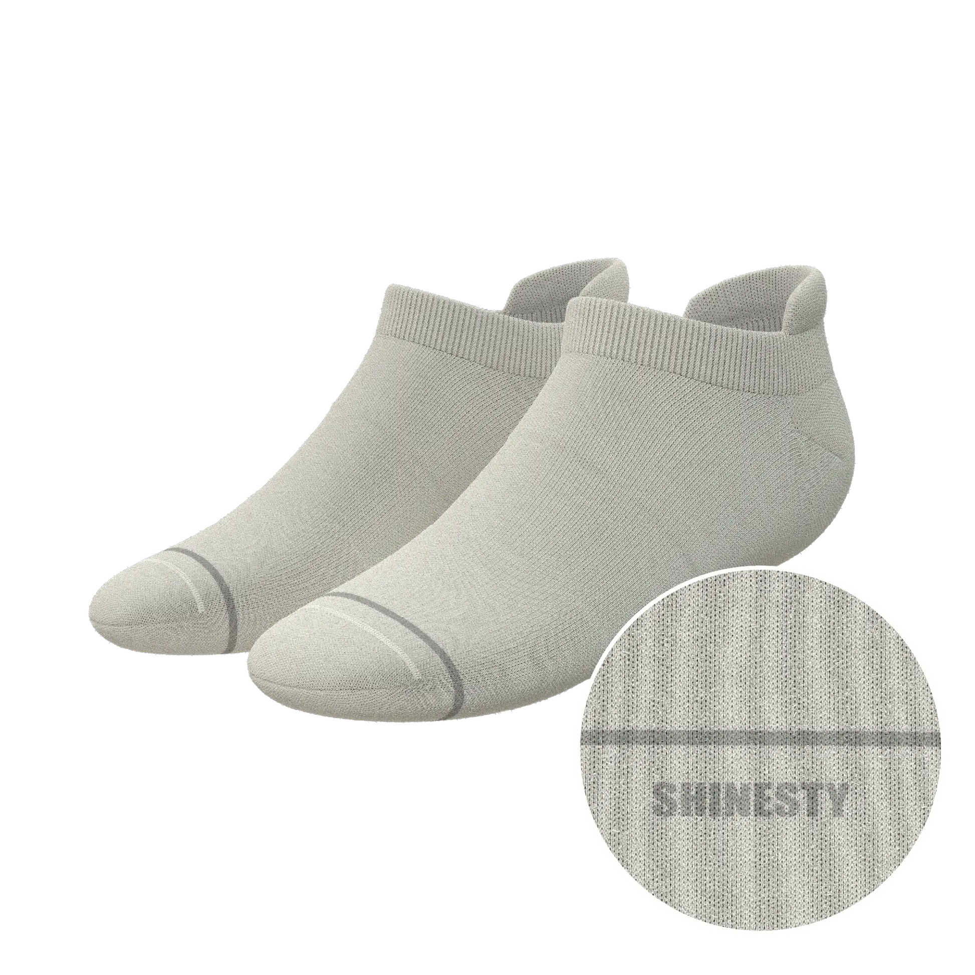The Sandstorm | Plain Tan Heel Hammock™ Ankle Socks - MENLL