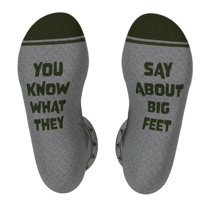 The Sassquatch | Bigfoot Heel Hammock™ Crew Socks Shinesty