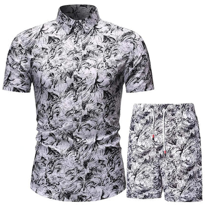 Classic men beach shorts set - MENLL