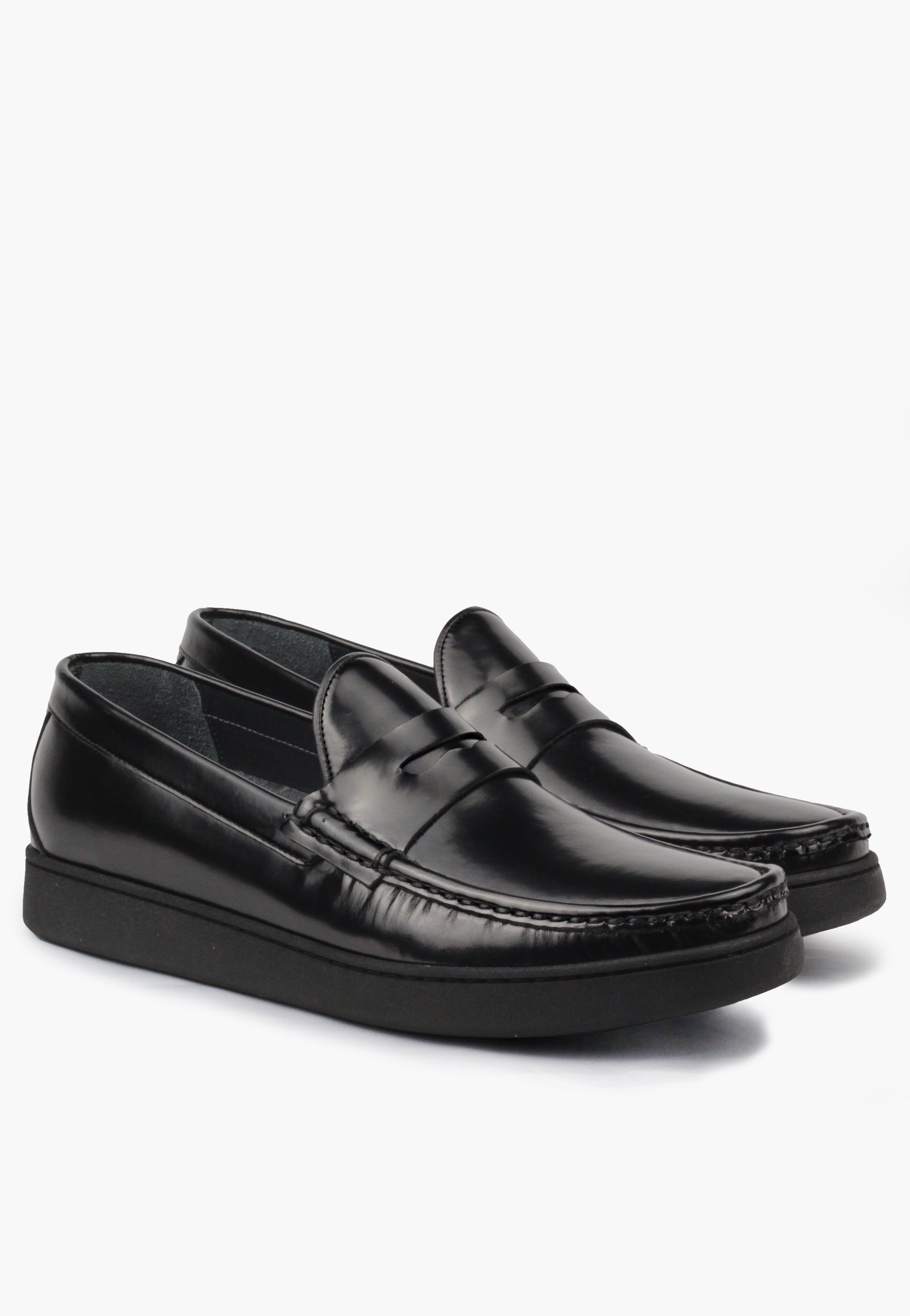 Metropolitan Loafer Black by SEPOL Shoes