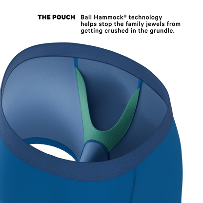 The Skydiver | Ocean Blue Ball Hammock® Pouch Underwear - MENLL