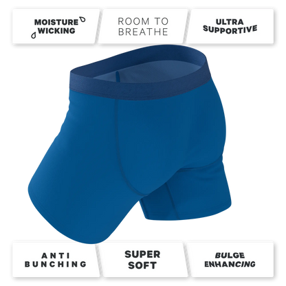 The Skydiver | Ocean Blue Ball Hammock® Pouch Underwear - MENLL