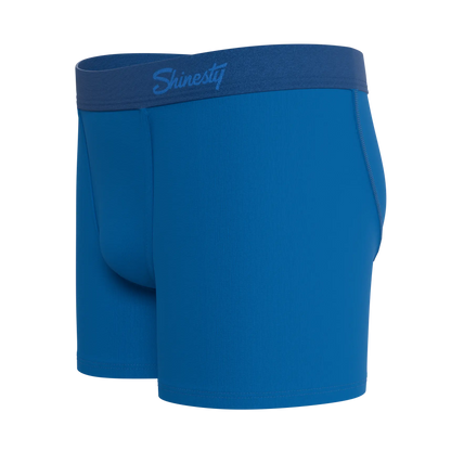 The Skydiver | Ocean Blue Boy's Boxer Briefs - MENLL