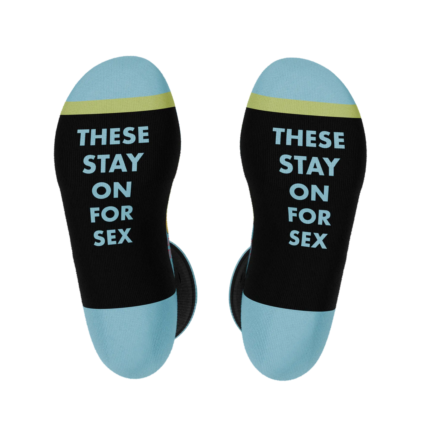 The Smooth Talker | Candy Hearts Heel Hammock™ Crew Socks Shinesty