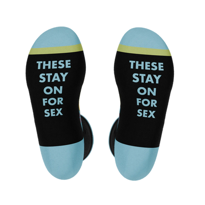 The Smooth Talker | Candy Hearts Heel Hammock™ Crew Socks Shinesty