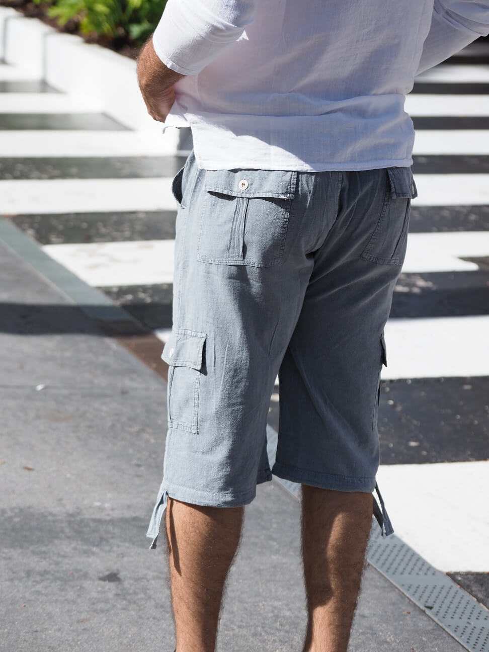 ST. JOHN SHORTS (White, Gray, Blue, Black) - MENLL