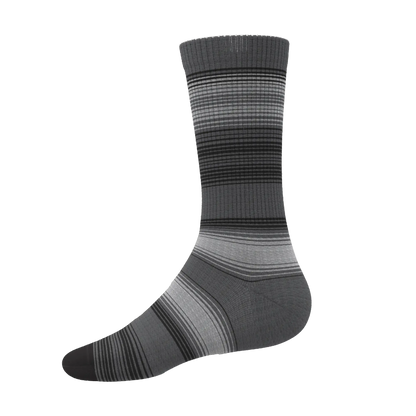 The Static Channel | Stripe Heel Hammock™ Crew Socks - MENLL