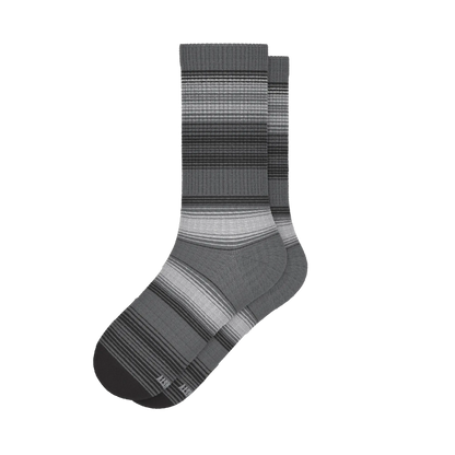 The Static Channel | Stripe Heel Hammock™ Crew Socks - MENLL