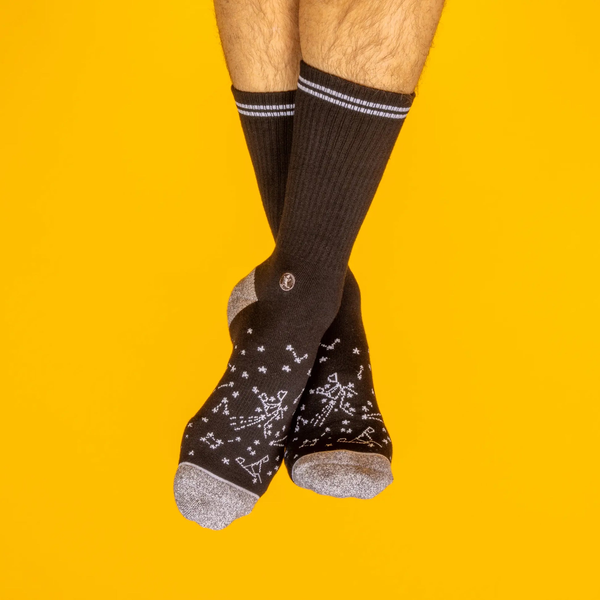 The Big Bang | Constellation Heel Hammock™ Crew Socks - MENLL