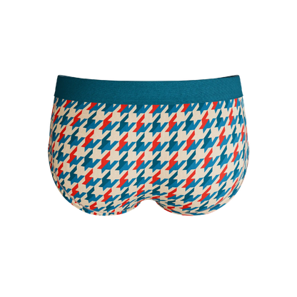 The Swanky | Retro Houndstooth Ball Hammock® Pouch Underwear Briefs Shinesty