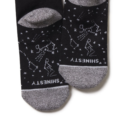 Shinesty Socks - Crew - Back View