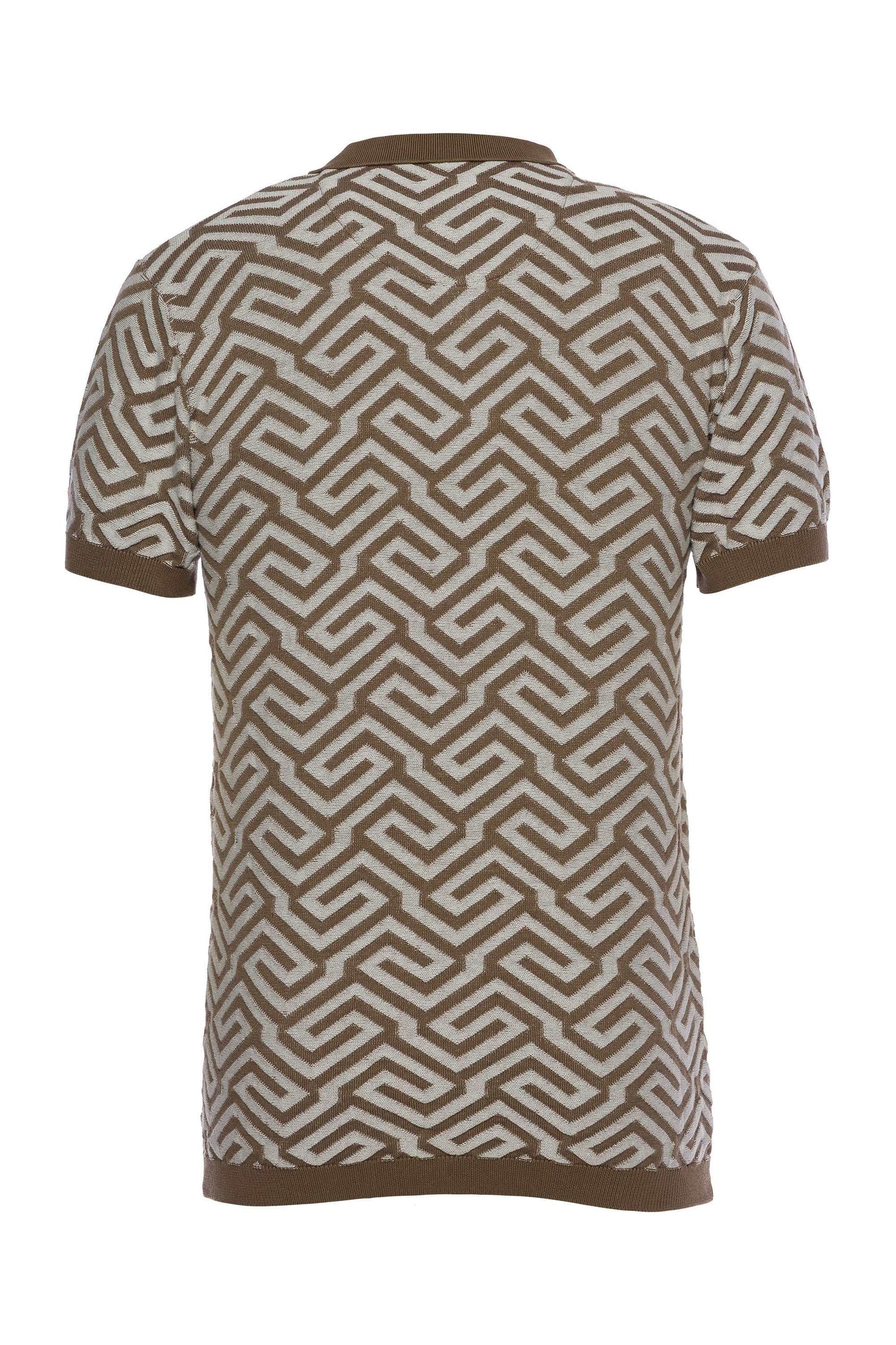 Toby | Jacquard Knit Polo - MENLL