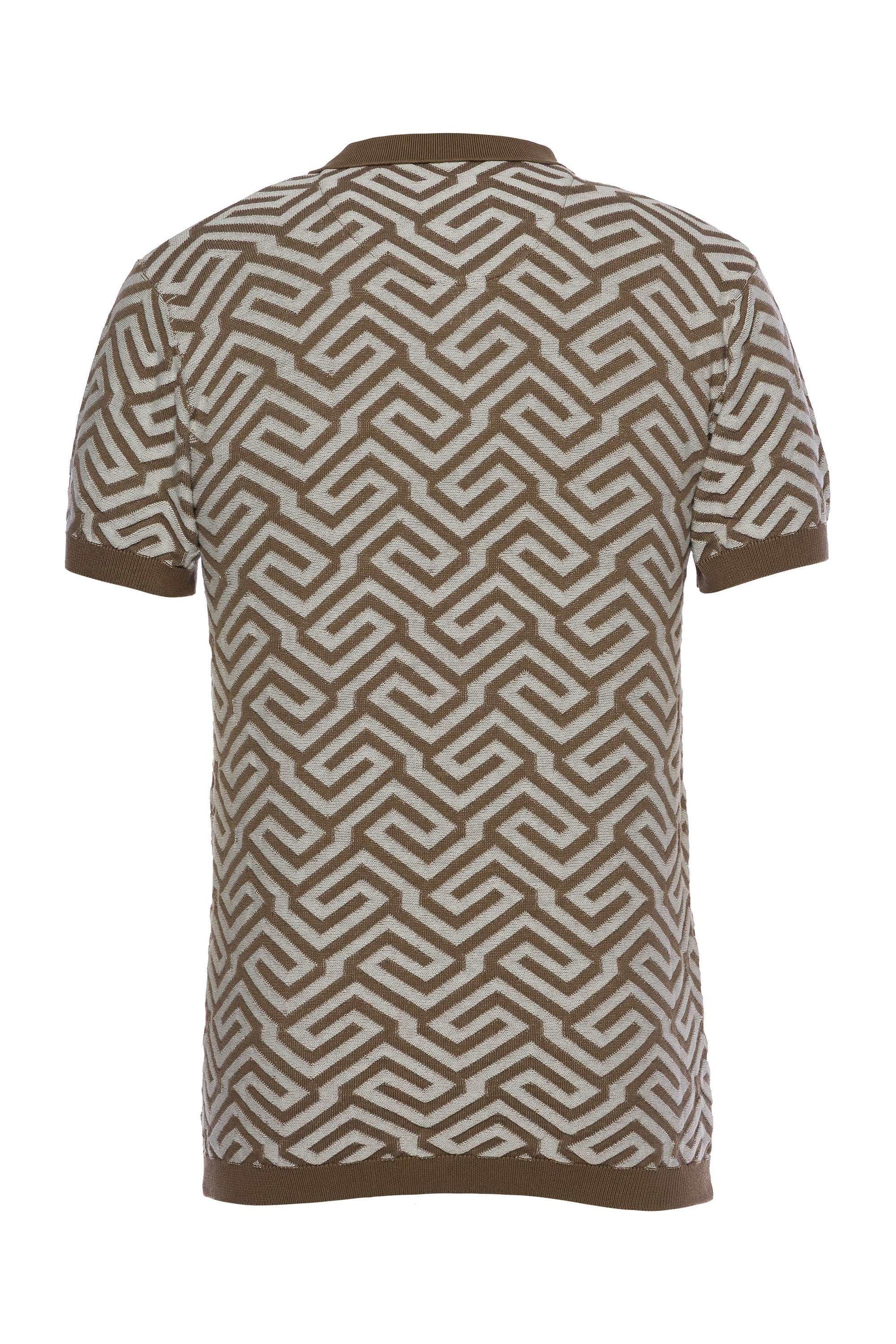 Toby | Jacquard Knit Polo - MENLL