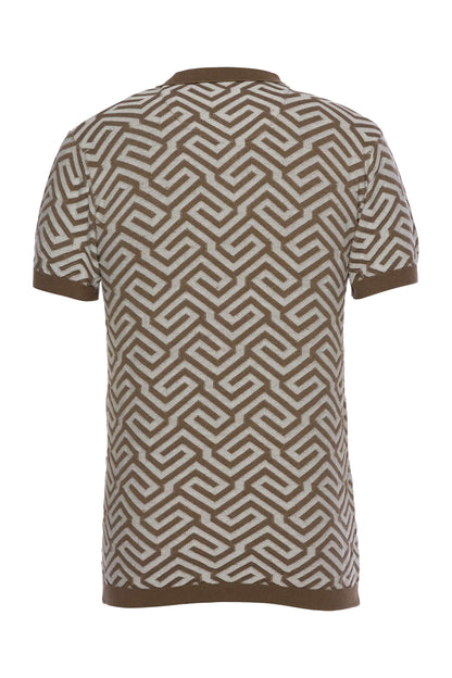 Toby | Jacquard Knit Polo - MENLL