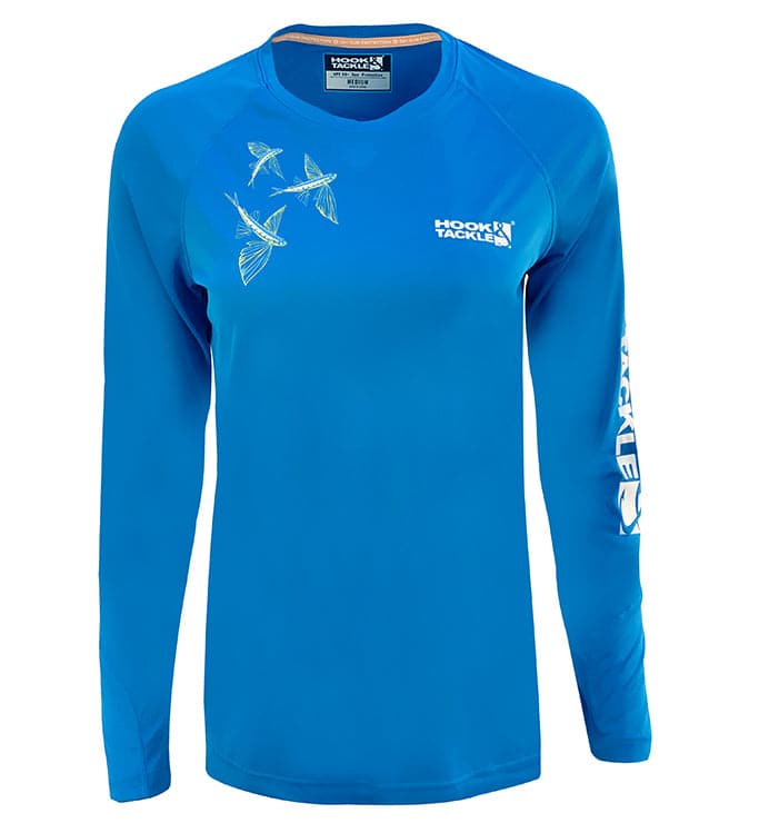 Activewear - Women's Flying Fish L/S UV Fishing Shirt Hook & Tackle