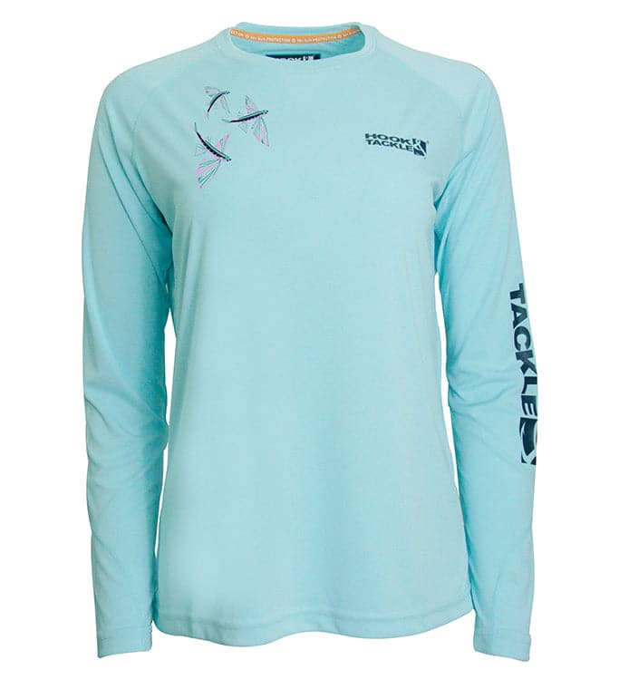 Activewear - Women's Flying Fish L/S UV Fishing Shirt Hook & Tackle