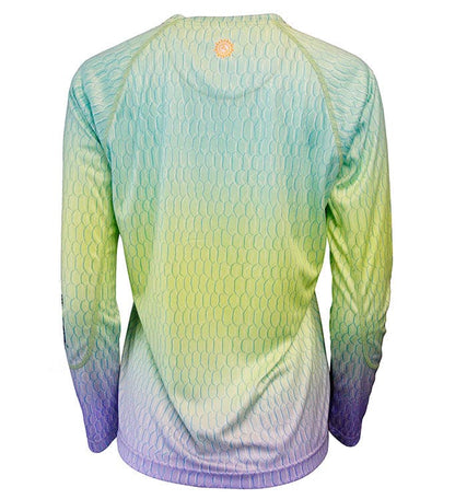 Women's Fish Scale L/S UV Fishing Shirt