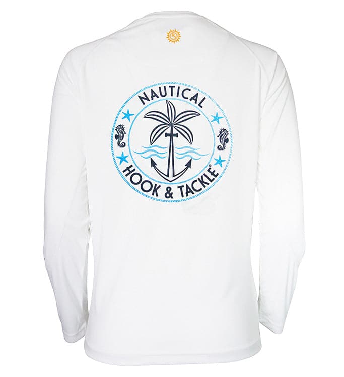 Activewear - Women's Nautical L/S UV Fishing Shirt Hook & Tackle