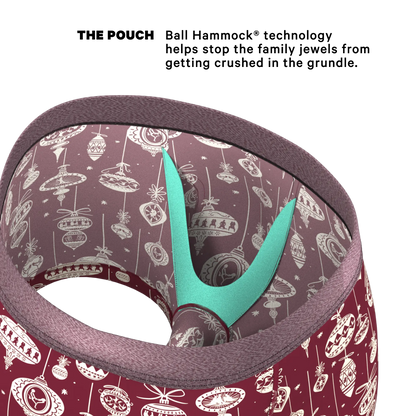 The Well Hung | Naughty Ornament Ball Hammock® Pouch Trunks Underwear Shinesty