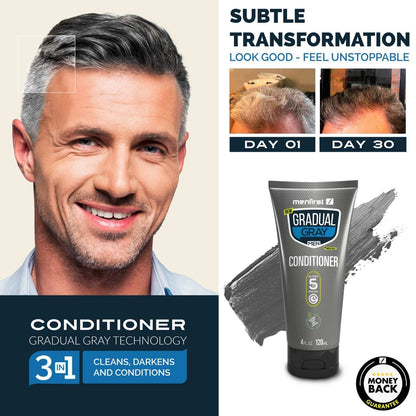 Menfirst Gradual Gray - Conditioner - 1 Pack - 4 Oz - MENLL