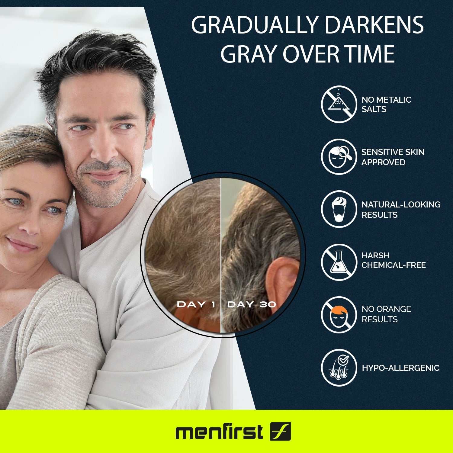 Menfirst Gradual Gray - Conditioner - 1 Pack - 4 Oz - MENLL