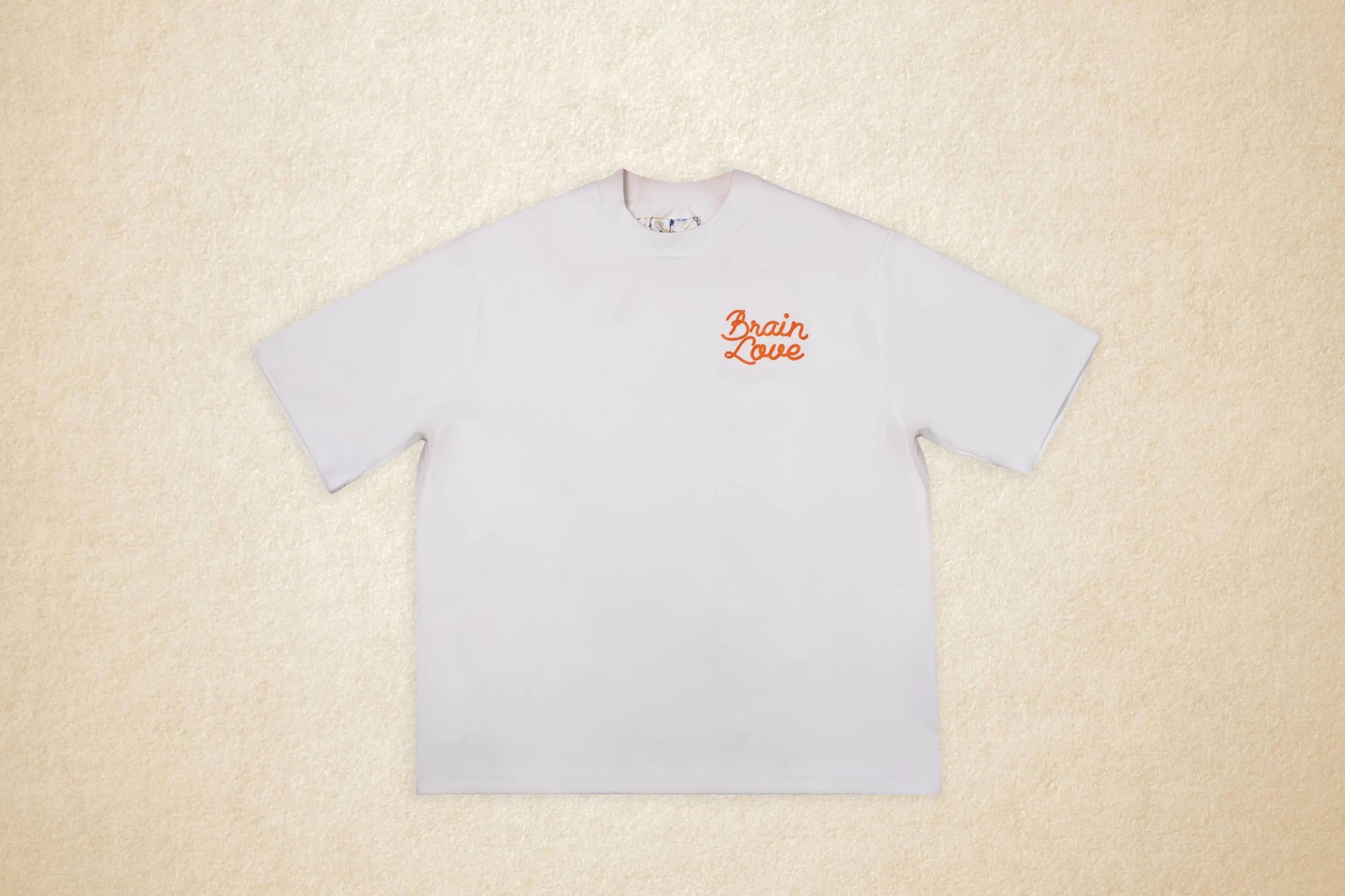Love You T Shirt White Short Sleeve Cotton Tee Relaxed Fit - MENLL