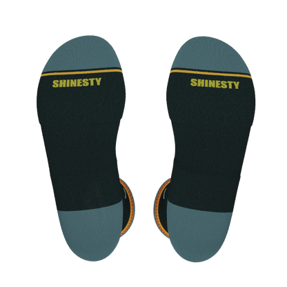 The Wine Dine & 69 | Route 69 Heel Hammock™ Crew Socks Shinesty