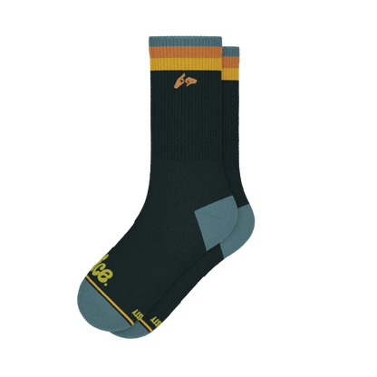 The Wine Dine & 69 | Route 69 Heel Hammock™ Crew Socks Shinesty