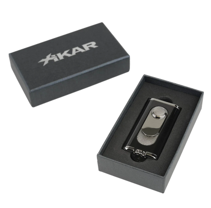 XIKAR® Verano Flat-flame Lighter - Black - MENLL