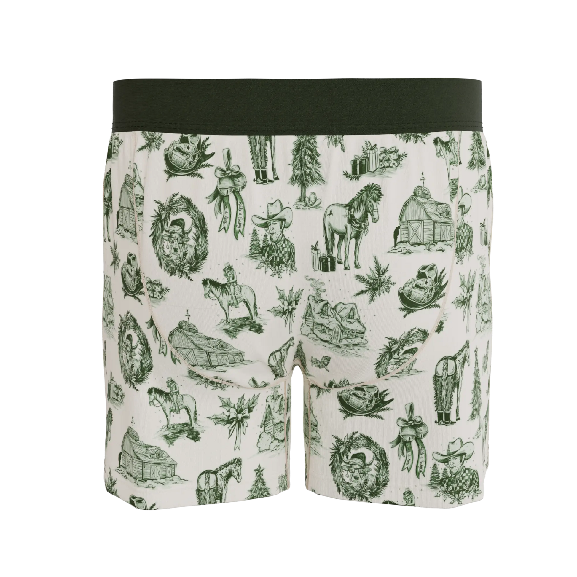 The Western Wonderland | Western Toile  Men’s Boxers - MENLL