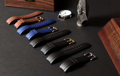 Fraser And Co FMK Rubber Straps 22mm Quick Release Waterproof - MENLL