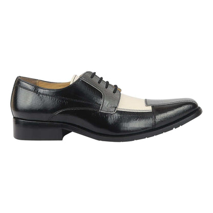 Alpha Leather Oxford Style Dress Shoes - MENLL