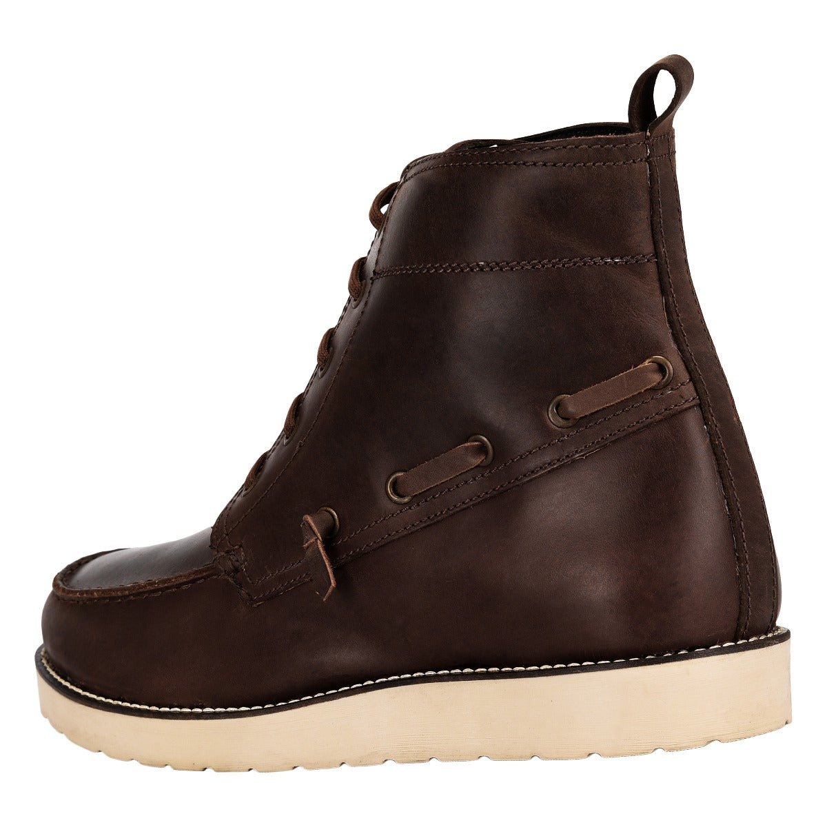 Shoes - Auda Leather Lace-Up Boots LIBERTYZENO