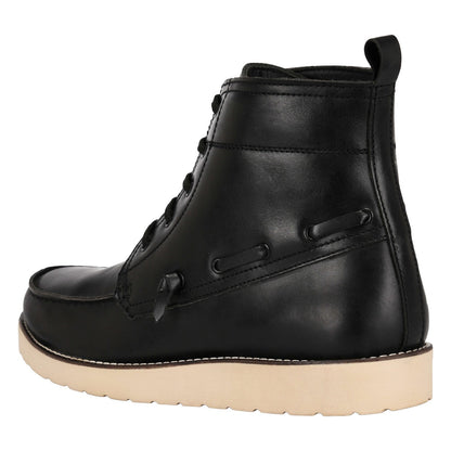 Shoes - Auda Leather Lace-Up Boots LIBERTYZENO