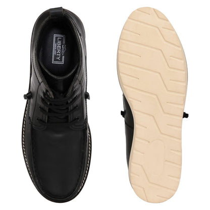 Shoes - Auda Leather Lace-Up Boots LIBERTYZENO