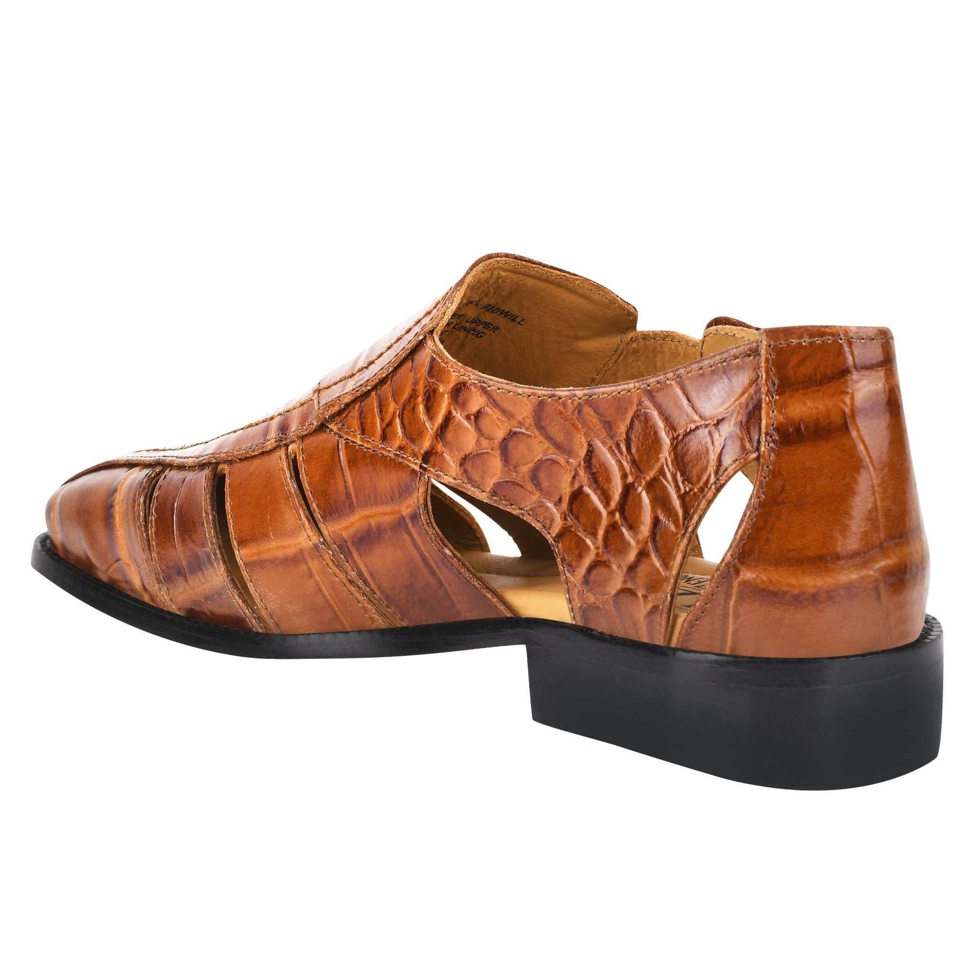 Bidwill Genuine Leather Fisherman Flat Sandals - MENLL