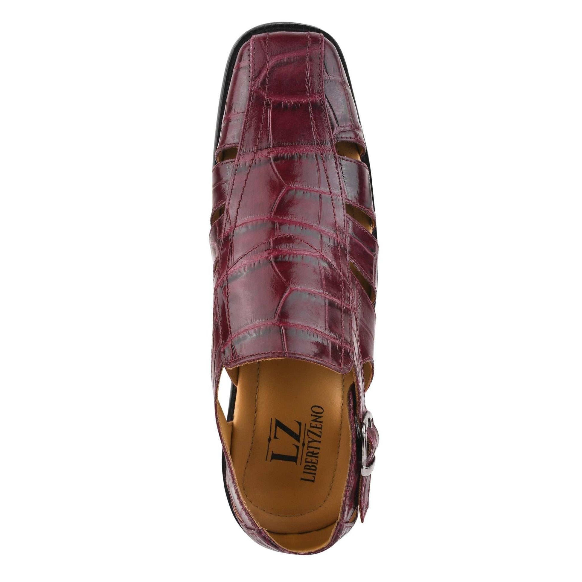 Bidwill Genuine Leather Fisherman Flat Sandals - MENLL